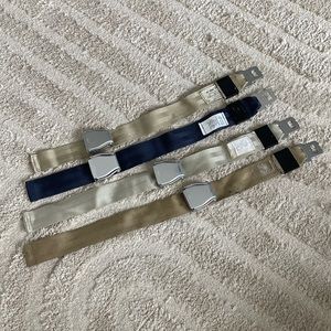 Airline seatbelt extenders